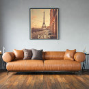 Search for vintage eiffel tower posters Paris