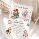 Search for western gender reveal invitations He or she