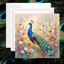 Search for peacock cards Turquoise
