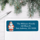 Search for north pole return address labels Vintage