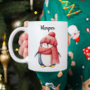 Search for watercolor penguin mugs Xmas