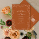 Recherche de feuille simple invitations Rustique