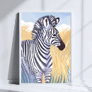 Search for safari animals posters Zebra