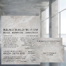 Search for surface business cards Construction