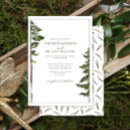 Recherche de vert sapin mariage invitations Rustique