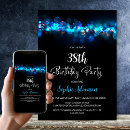 Search for bokeh birthday invitations Stylish