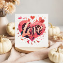 Search for square designs cards Pink