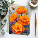 Search for october birth flower cards Watercolor