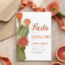 Search for cactus rehearsal dinner invitations Floral