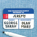 Search for red white blue name tags Stars