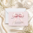 Search for bow rsvp cards Kindly reply