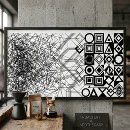 Recherche de chaos posters Noir et blanc