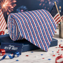 Search for fourth of july ties Red white blue