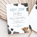 Search for highland cow 1st birthday invitations Holy cow i'm one