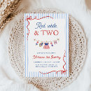 Search for red white and two invitations Coquette
