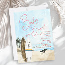 Search for surfboard baby shower invitations Beach