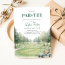 Search for golf par tee invitations Preppy