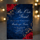 Search for beauty and beast wedding invitations Fairy tale