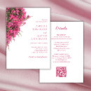 Search for bougainvillea wedding invitations Watercolor