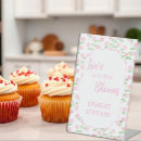 Search for dessert tabletop signs Pink