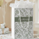 Search for toile gift bags Botanical