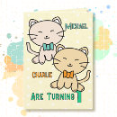 Search for twins 1st birthday cards Cute