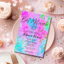 Search for neon bar bat mitzvah invitations For her