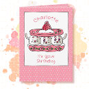 Search for cute cat cartoon cards Hand drawn