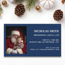 Search for santa business cards Santa for hire