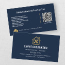 Search for general contractor business cards Professional handyman services