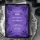 Search for offbeat wedding invitations Gothic