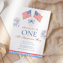 Search for 4th of july birthday invitations Little firecracker