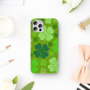 Search for four leaf clovers iphone cases Saint patrick's day