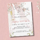 Search for womens 30th birthday invitations Cheers to 30 years