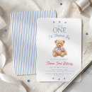 Search for all american boy invitations Stripes