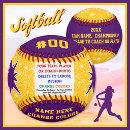 Search for purple softballs Team