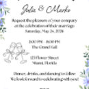 Search for floral invitation wedding posters Gold