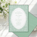 Search for lace wedding invitations Vintage