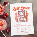 Search for last disco bachelorette party invitations Nash bash