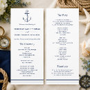 Search for nautical wedding programs Beach