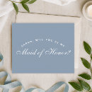 Search for text bridesmaid cards White