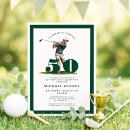 Search for golf 50th birthday invitations Adult