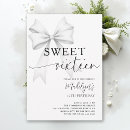 Search for black and white sweet 16 invitations Watercolor