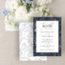 Search for floral rehearsal dinner invitations Elegant