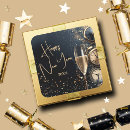 Search for gold clock stickers Happy new year