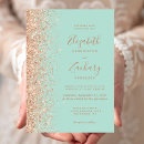 Search for mint green wedding invitations Chic