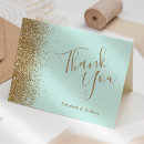 Search for mint green thank you cards Elegant