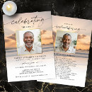 Search for celebration of life sunset invitations Modern