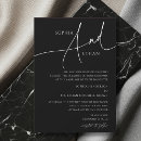 Search for dark romantic wedding invitations Simple