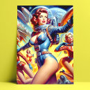 Search for sci fi postcards Astronaut